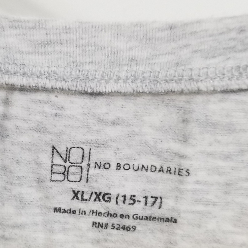 EUC grey No Boundaries shirt - Picture 2 of 5